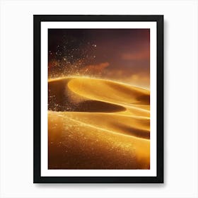 Golden Sands Art Print