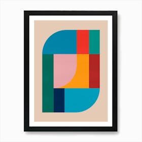 Modern and geometric 2 Art Print