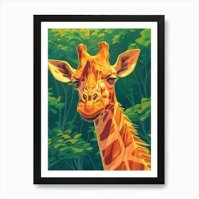 Giraffe 197 Art Print