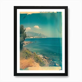 Sicily Retro Polaroid Style 3 Art Print
