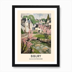 Bibury (Gloucestershire) Painting 5 Travel Poster Art Print