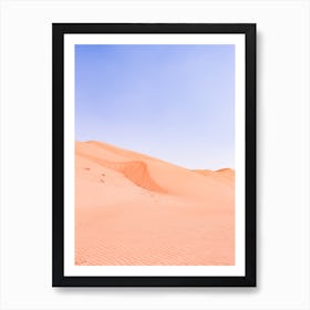 Sand Dunes In Middle East 2 Art Print