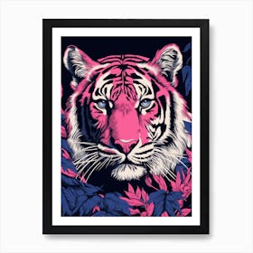 Pink Tiger 1 Art Print