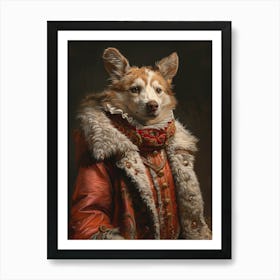 Renaissance Dog Portrait Art Print