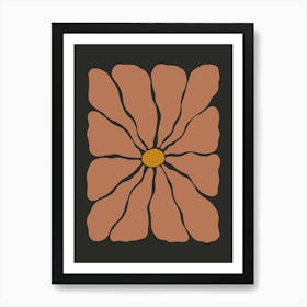Autumn Flower 04 - Caramel Apple Art Print