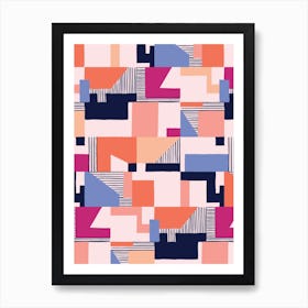 Patchwork Art Print