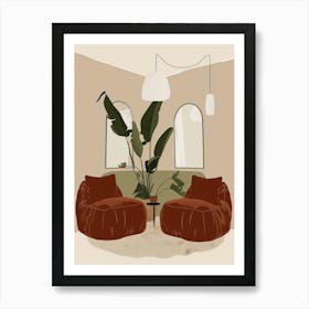 Living Room 2 Art Print