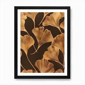 Ginkgo Leaves 30 Art Print