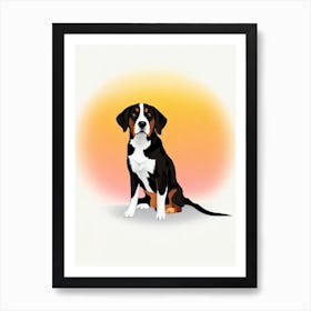 Entlebucher Mountain Dog Illustration Dog Art Print