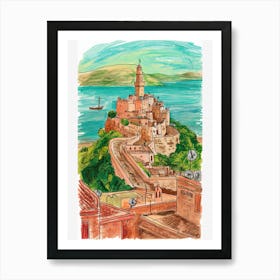 Algiers Dreams Art Print