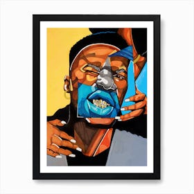 Gold Teeth Art Print