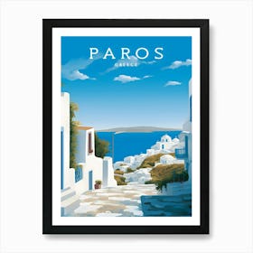 Paros Greece Travel Art Print