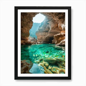 Cave In The Rock 37 Art Print