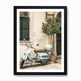 Vespa 1 Art Print