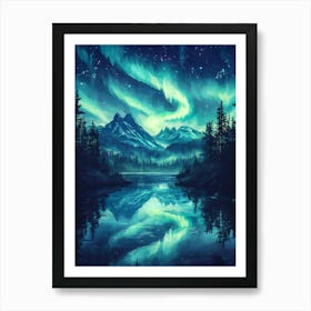 Aurora Borealis 4 Art Print