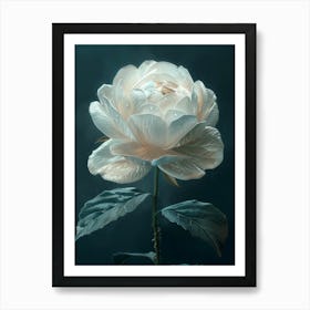 White Rose 3 Art Print