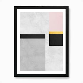 Modern geometric art 13 Art Print