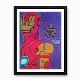 Iron Man Art Print