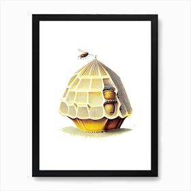 Apiculture Beehive 1 Vintage Art Print