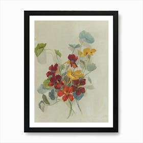 Flowers In A Vase 9 Art Print