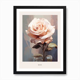 Floral Illustration Rose 6 Poster Art Print