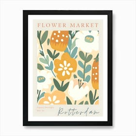 Flower Market 3 Art Print