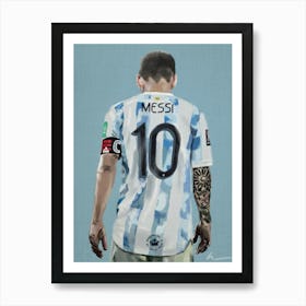 Lionel Messi Art Print