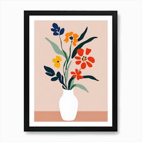 Matisse Flowers In A Vase 1 Art Print