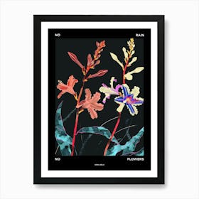 No Rain No Flowers Poster Coral Bells 2 Art Print