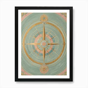 Compass no2 Art Print