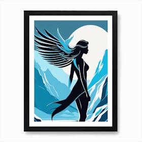 Glacier Grace Art Print