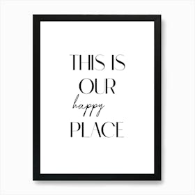 Minimalist Funny Fun Prints 06 Art Print