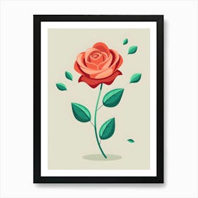 Rose Flower 2 Art Print