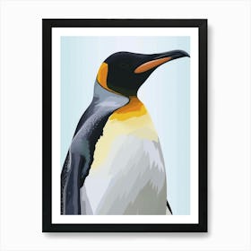 Emperor Penguin Fernandina Island Minimalist Illustration Illustration Vector 424f3ee7 Edba 4e16 98ab 278638ce9c90 1 Art Print