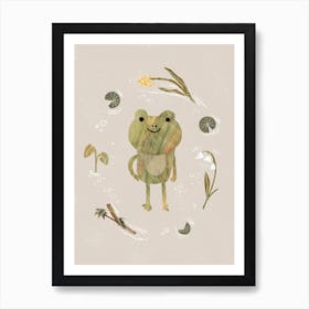 Frog Art Print