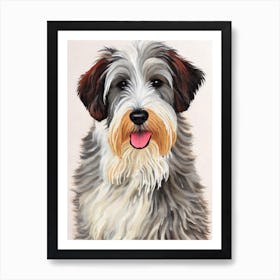 Sealyham Terrier 5 Watercolour Dog Art Print