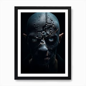 The Humanoid Cyborg Art Print