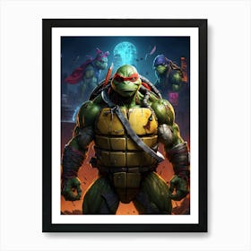 Teenage Mutant Ninja Turtles 1 Art Print