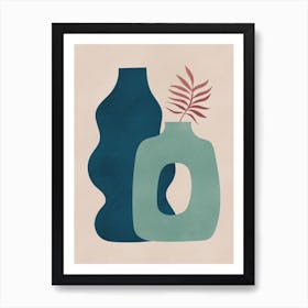 Still Life With Vases Art Print