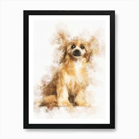 Chinese Crested Dog 1 Art Print