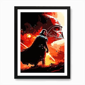 Star Wars Darth Vader movie 1 Art Print