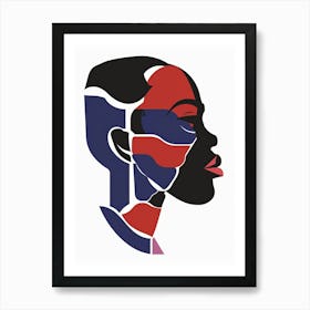 Portrait Of African Woman 29 Art Print