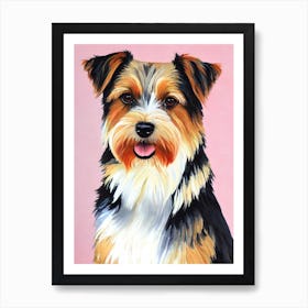 Australian Terrier Watercolour Dog Art Print