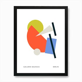 Bauhaus Exhibition Poster 6 Art Print