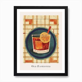 Old Fashioned Tile Poster 1 Art Print