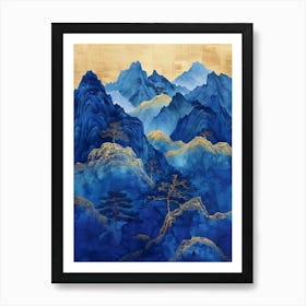 Blue Mountains 16 Art Print