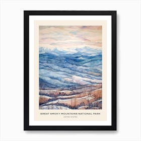 Great Smoky Mountains National Park United States 3 Poster Art Print