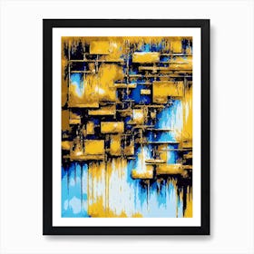 Abstract Painting 73 Art Print