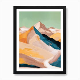 Summer Mountains 3 Art Print