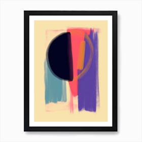 Luminosity Abstract 5 Art Print